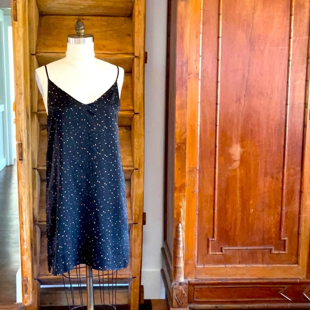 Silk Slip Dress, Lined M